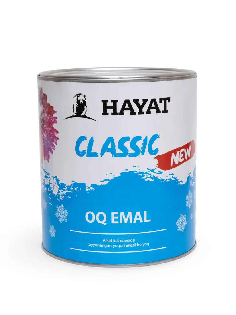 Эмаль Classic белая HAYAT